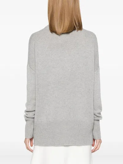 Lisa Yang "heidi" Turtleneck Sweater In Gray