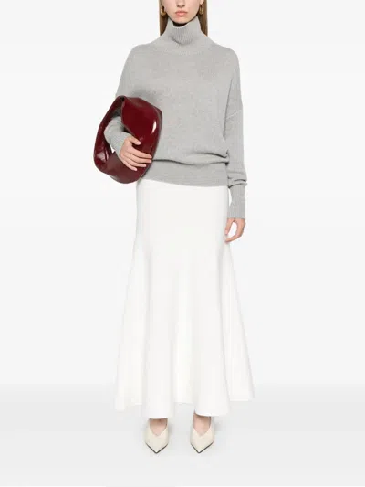 Lisa Yang "heidi" Turtleneck Sweater In Gray