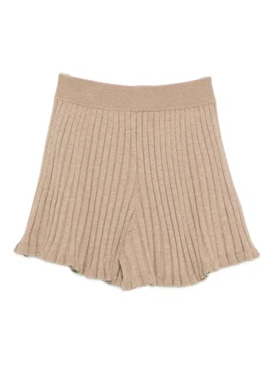 Lisa Yang Feliza Shorts In Brown