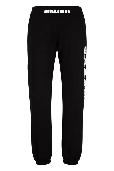 Local Authority Chain-print Track Pants In Black