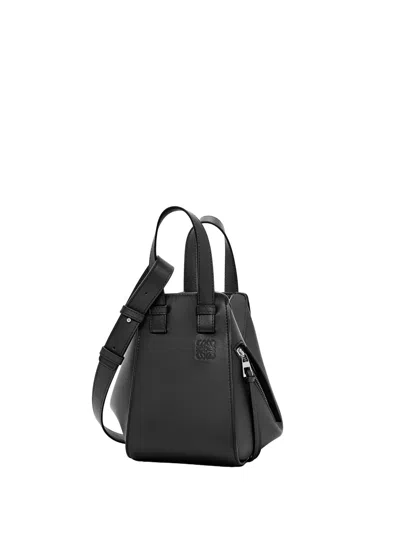 Loewe Double Handle Shoulder Bag In Black