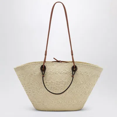 Loewe Medium Anagram Basket Bag In Neutral