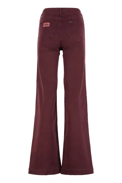 Lois Jeans Buttoned Straight-leg Jeans