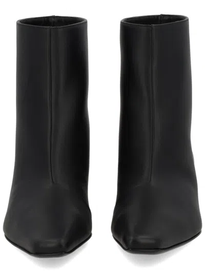 Loulou De Saison Black Calfskin Boots In Black