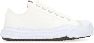 Miharayasuhiro Maison Mihara Yasuhiro Low-top Sneakers Hank In Fabric In White