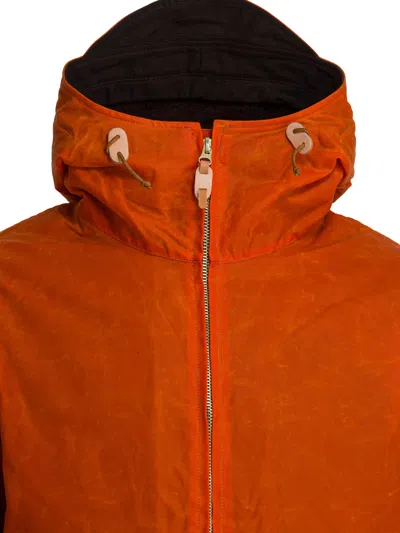 Manifattura Ceccarelli "balzer Coat" Jacket In Orange