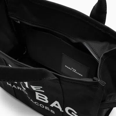 Marc Jacobs Black Canvas Large Tote Bag In Black