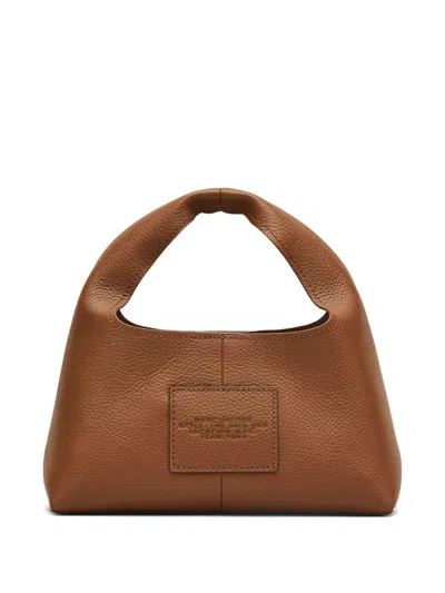 Marc Jacobs The Salk Mini Leather Handbag In Brown
