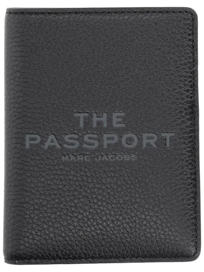 Marc Jacobs Black Cowleather Wallet In Black