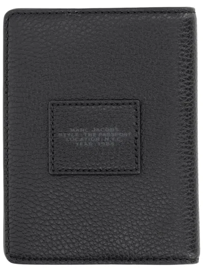 Marc Jacobs Black Cowleather Wallet In Black