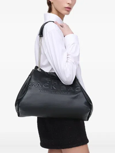 Marc Jacobs The Large Chain Sack Bag In Black