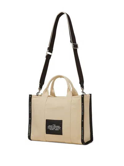 Marc Jacobs The Medium Tote Fabric Bag In Neutral