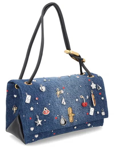 Marc Jacobs Denim Cotton Shoulder Bag