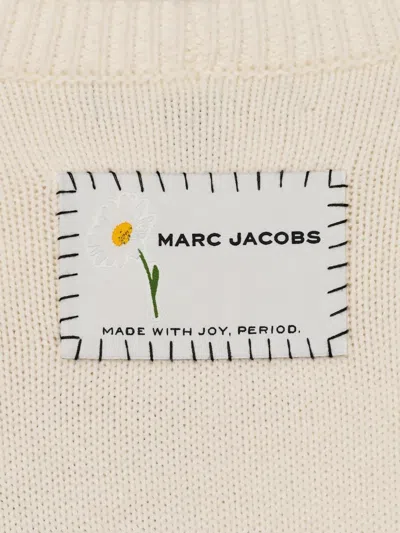 Marc Jacobs Daisy-jacquard Crew Neck Sweater