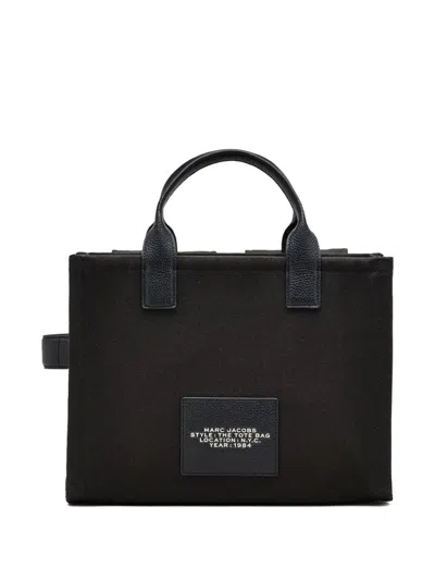 Marc Jacobs The Cargo Canvas Medium Tote Bag In Black