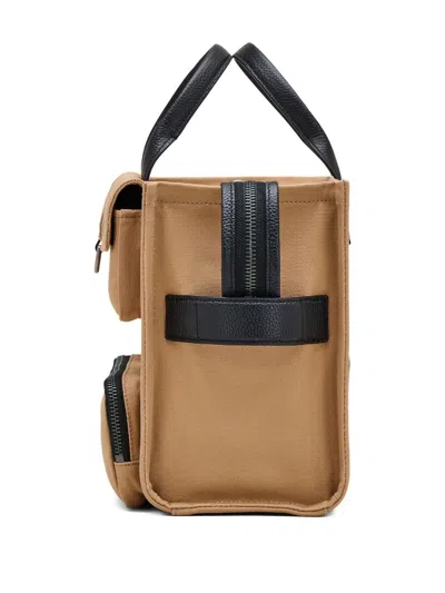 Marc Jacobs The Cargo Canvas Medium Tote Bag In Neutral