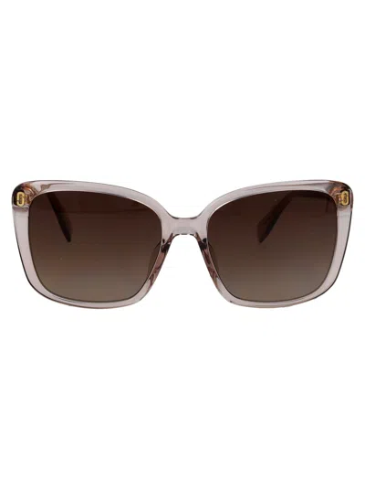 Marc Jacobs Nude Acetate Sunglasses In Brown