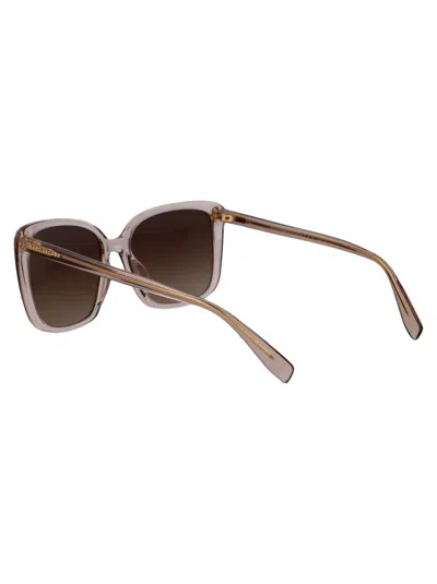 Marc Jacobs Nude Acetate Sunglasses In Brown