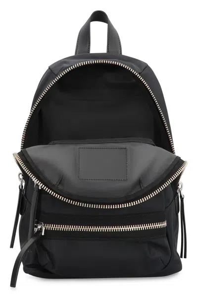 Marc Jacobs The Biker Nylon Medium Backpack In Black
