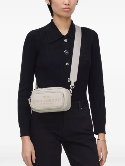 Marc Jacobs The Crossbody Leather Shoulder Bag In Neutral