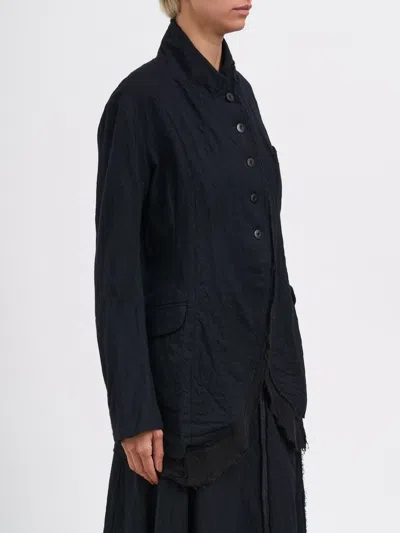 Marc Le Bihan Wool Jacket In Black