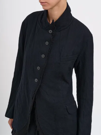 Marc Le Bihan Wool Jacket In Black