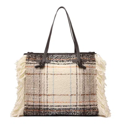 Marcella Cream Bag In Multi