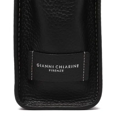 Marcella Black Leather Bag In Black