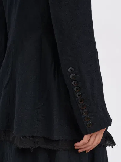 Marc Le Bihan Wool Jacket In Black