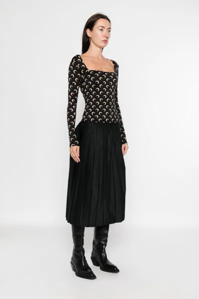 Marine Serre Beige Polyamide Elastane Top