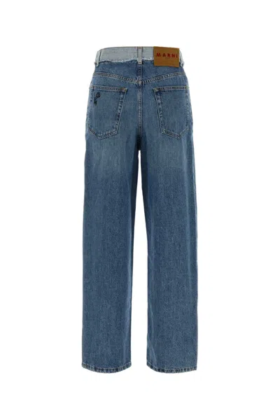 Marni Jeans Azure In Blue