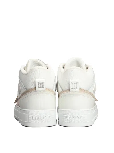 Mason Garments Firenze Mid Sneakers In White