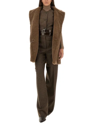Max Mara Bikini1234 Vest In Brown