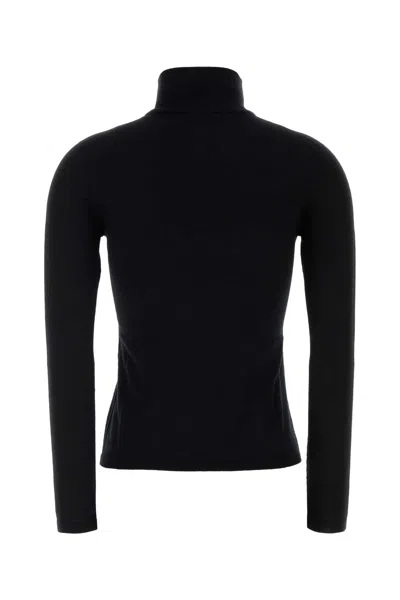 Max Mara Midnight Blue Cashmere Means Sweater In Black