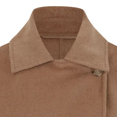 Max Mara Camel Camel Coat In Brown