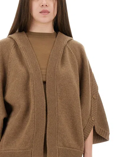 Max Mara Cardigan Vals In Brown