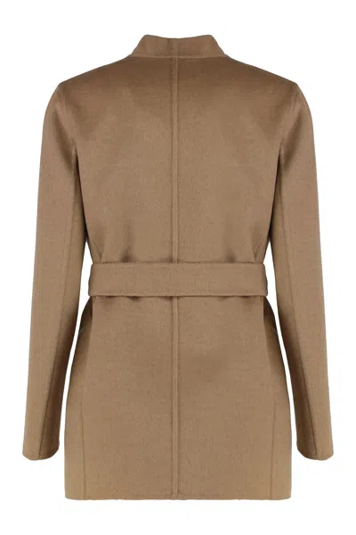 Max Mara Dressing Gown In Camel In Brown