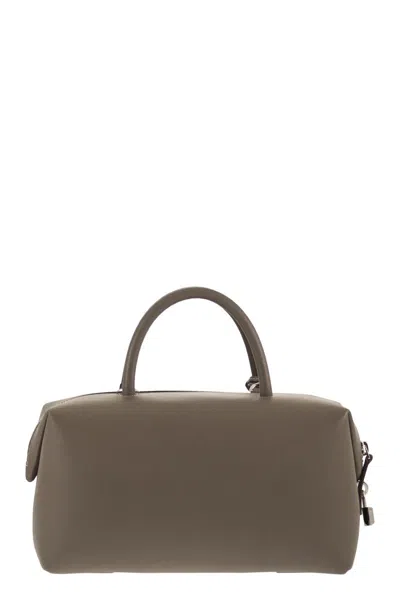 Max Mara Holdallm Medium Satchel Bag In Brown