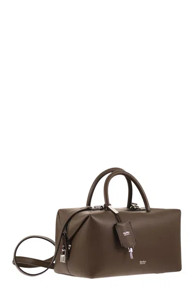 Max Mara Holdallm Medium Satchel Bag In Brown