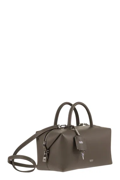Max Mara Holdallm Medium Satchel Bag In Brown