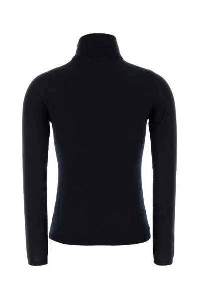 Max Mara Midnight Blue Cashmere Means Sweater In Black