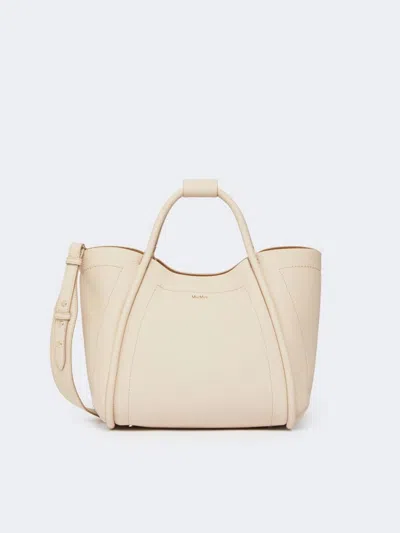 Max Mara Mxamarinesdrum Handbag Light Blue In Neutral