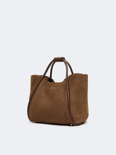 Max Mara Mxamarinessue Handbag Brown In Brown