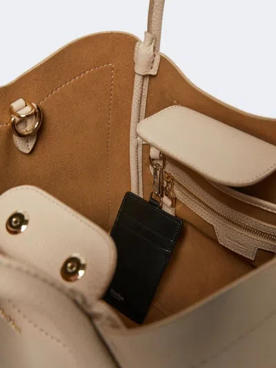 Max Mara Mxamarinesdrum Handbag Light Blue In Neutral