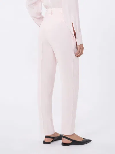 Max Mara Studio Mstcanditi Trouser Pink In Pink