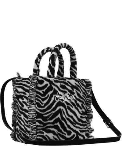 Mc2 Saint Barth "vanity Mini Felt" Tote Bag In Multi