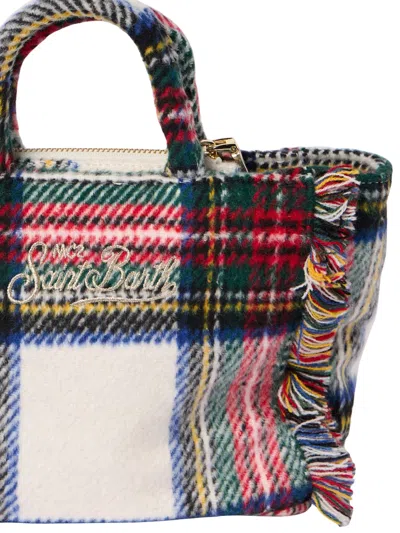 Mc2 Saint Barth "vanity Mini Wool" Tote Bag In Multi