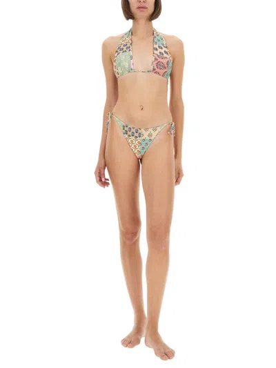 Mc2 Saint Barth Stone Island Soft Shell Padded Jacket With Waterproof And Windproof Membrane In Multi