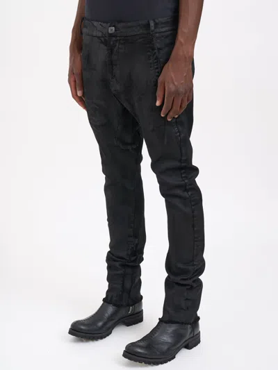 Md75 Slim Denim Trousers In Black