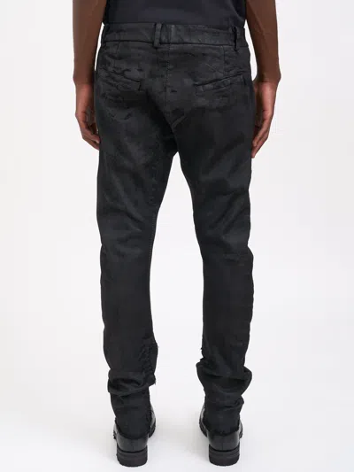 Md75 Slim Denim Trousers In Black